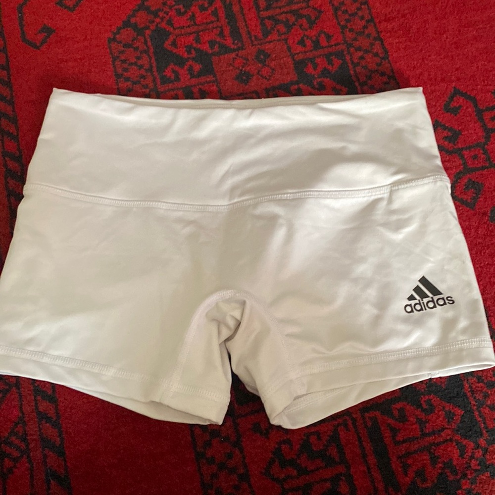Adidas spandex shorts. Good/used condition. Size M